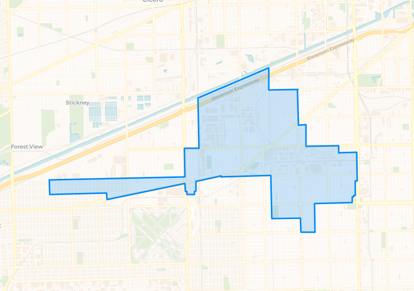 2nd Ward Chicago Map World Of Light Map
